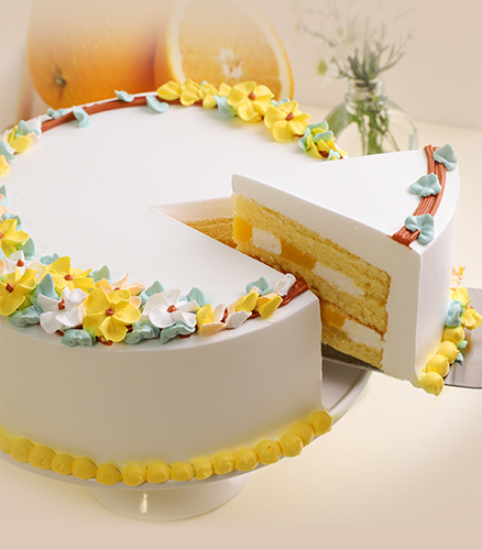 Orange Yogurt Honey Cake